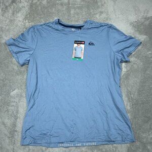 Quiksilver Mens Blue Regular Fit Performance T-Shirt XL Lightweight a0274